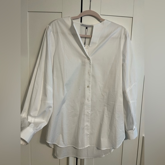 ADOLFO DOMÍNGUEZ oversized button down shirt blouse - Picture 3 of 3